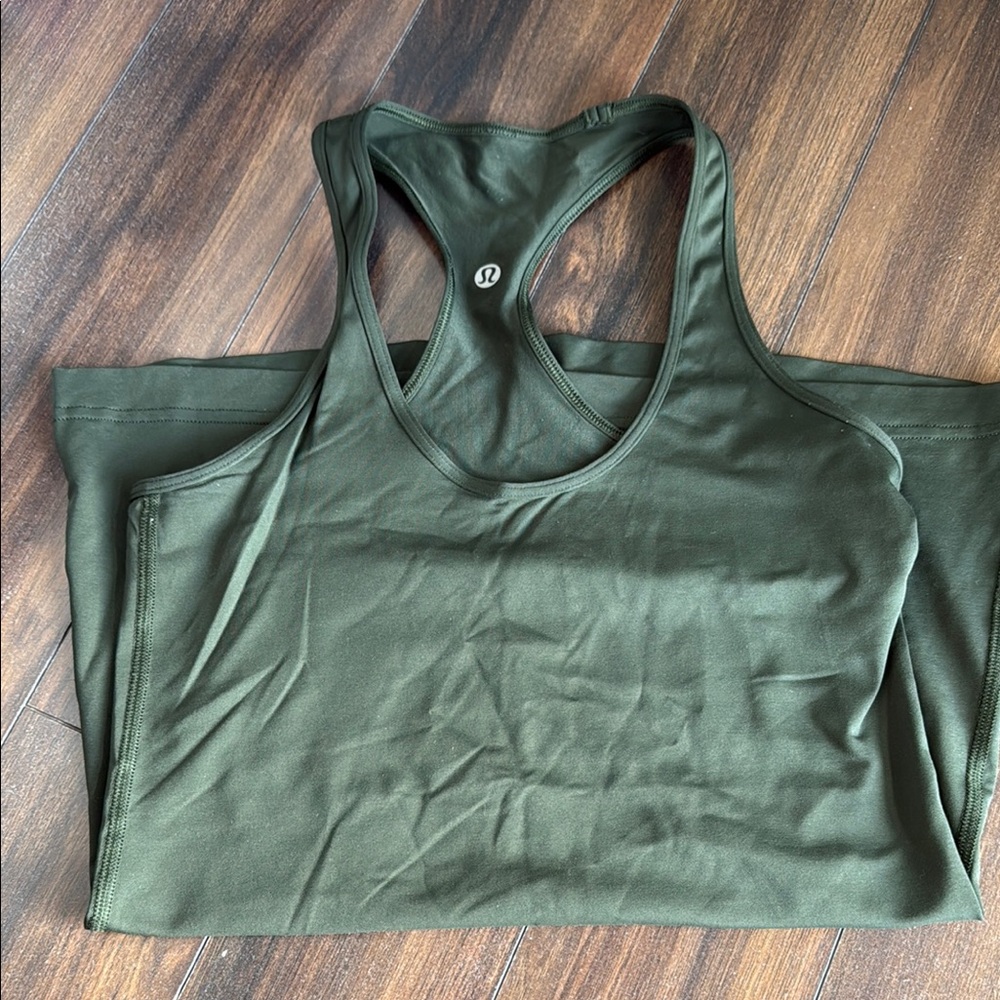 lululemon athletica Green Tank Top